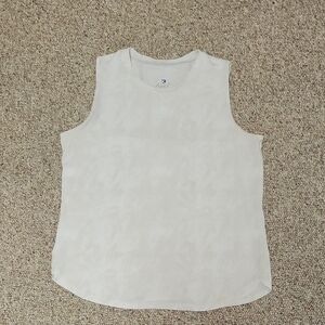 Kuhl Konstance  Sleeveless White/grey Marled Tank Top. women's Sz Medium.